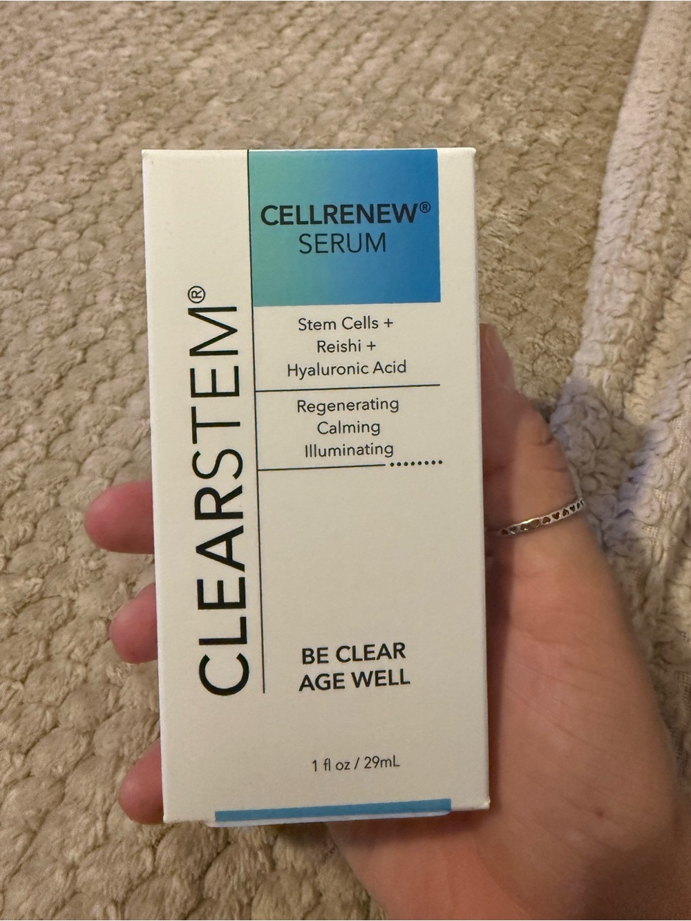 Clearstem Cellrenew Serum — Hydrating Regenerating Serum (White & Blue)